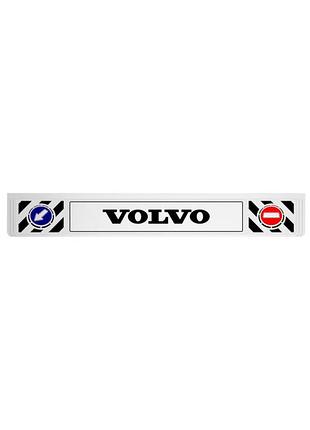 Бризговик причепний 350x2400 volvo 3d long vehicle білий