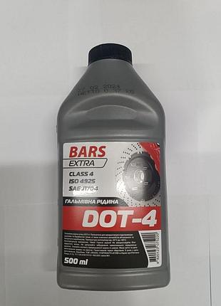 Гальмівна рідина dot-4 400mlg bars