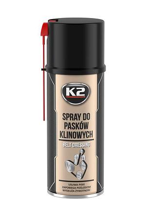Змазка для ременів (аерозоль) spray do pasków klin 400ml k2
