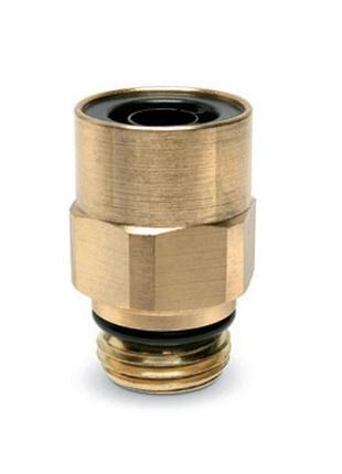 Фітінг прямий латунь d6mm аварійне m10x1mm різьба зовнішня