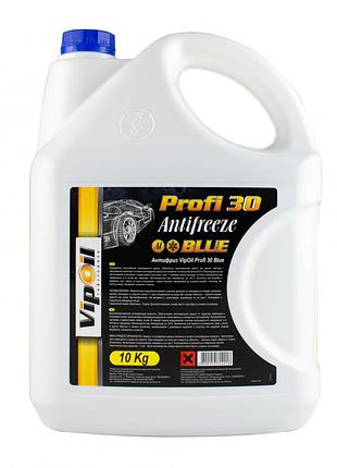 Охолоджуюча рідина-30с 10kg антифриз синій vip oil