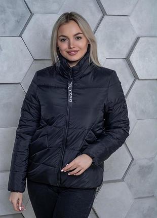 Куртка женская демисезонная 31 / черный 48