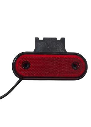 Ліхтар гірлянди червоний овальний на 20 діодів led
