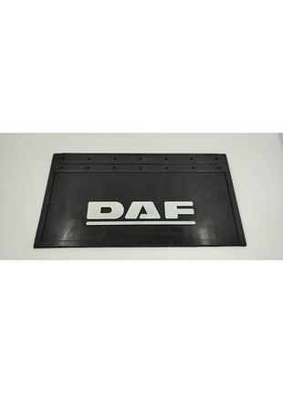 Бризговик з написом daf 650x350mm рельєфний напис 1шт