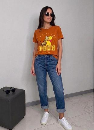 Футболка disney winnie the pooh orange s, l primark