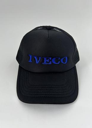 Кепка (бейс) з логотипом iveco літо чорна