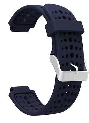 Ремешок для часов garmin forerunner 755xt 630 620 230 220 235\темно-синий
