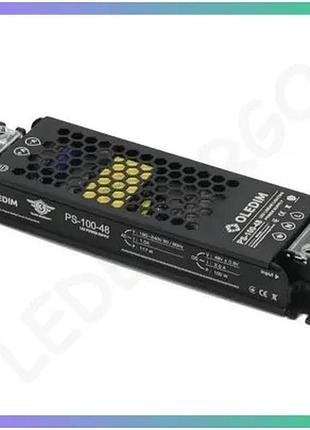 Блок живлення oledim ps-48-400w 48v 8.3a для світлодіодних стрічок і трекового освітлення 400вт sku_7771320