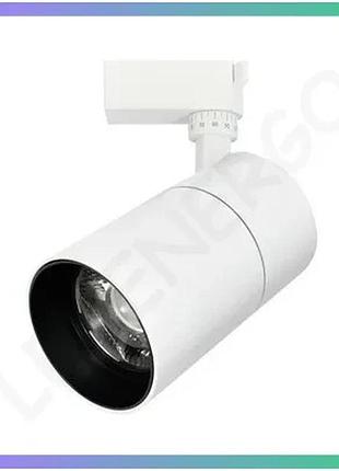 Трековый светильник oledim ot112 20w 4000k белый направленный led светильник для коммерческих помещени sku_7771196