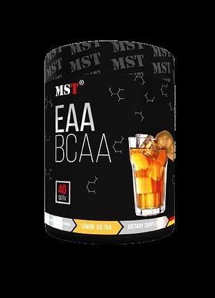 Комплекс bcaa & eaa zero mst nutrition 520 grams (40 порцій) (lemon ice tea)