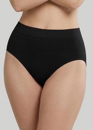 Женские бесшовные трусики sensabelle (нидерланды) high waist brief р. s/m микрофибра высокая посадка