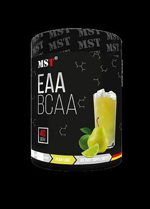 Комплекс bcaa & eaa zero mst nutrition 520 grams (40 порцій) (pear-lime)