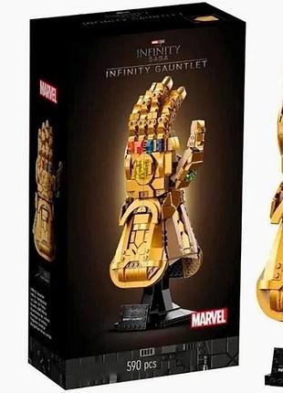 Конструктор super heroes перчатка бесконечности 590 деталей (76191)