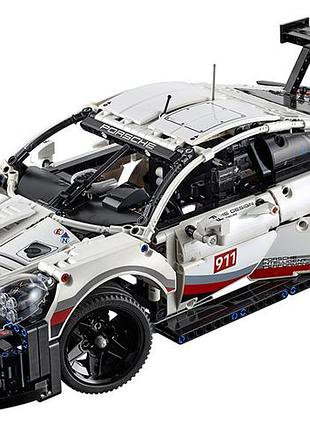 Конструктор technic porsche 911 rsr 1580 деталей (42096)