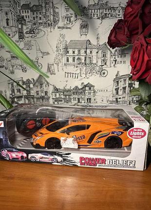 Машинка на радіокеруванні «max speed: wind» 1:16 швидкісний гоночний спорткар, помаранчева