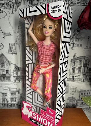 Шарнирная кукла модельная fashion (арт. st 999-28), типа барби, подвижные суставы, высота 29 см