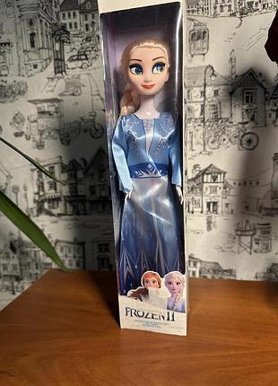 Дитяча лялька-принцеса анна «холодне серце 2» frozen ii в коробці (30 см) блакитний