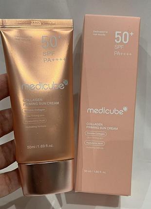 Сонцезахисний крем medicube collagen firming sun cream, spf 50+ pa++++, 50 мл