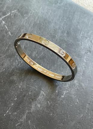 Браслет у стилі cartier love