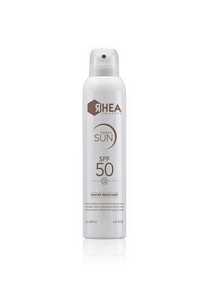 Rhea - невидимий спрей для обличчя та тіла spf50 spf50 invisible sun