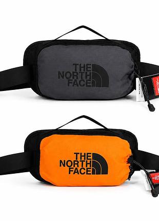 Сумка поясная the north face оранжевый