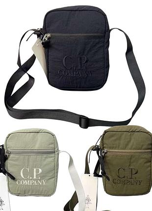 Сумка барсетка через плече c.p. company унісекс 20*15