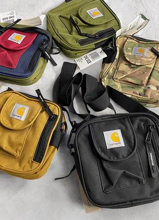 Сумка барсетка carhartt essentials bag small зеленый