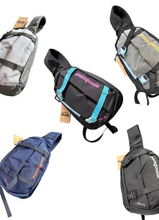 Рюкзак через плечо patagonia atom sling 8 л синий