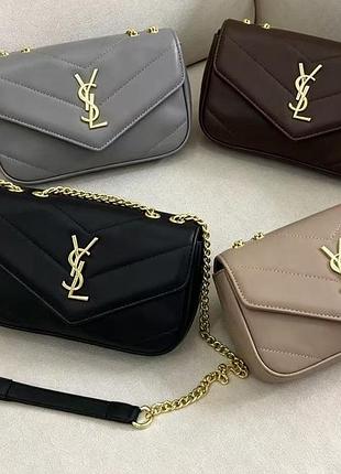 Сумка ив сент лоран, женская сумка yves saint laurent, сумка-клатч лоран, сумка через плечо, кросс-боди