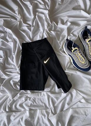 Шорты женские nike fast black cz9165-010 l