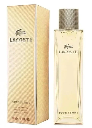 Парфюмированная вода женская lacoste pour femme 100 мл