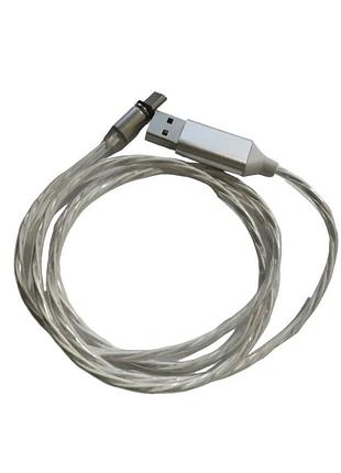Кабель pzoz / кабель pzoz type c usb кабель / кабель 1 метр / білий