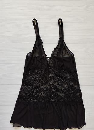 Пеньюар нічна сорочка ажурна 46-48р l-xl