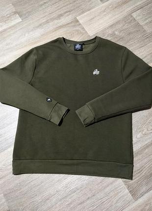 Мужской свитшот bee inspired , размер xl-xxl , хаки .