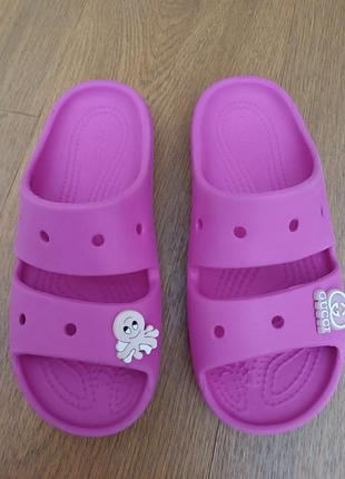 Кроксы crocs шлепанцы j3 34/35р 22,5см