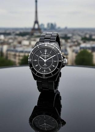 Годинник chanel j12 33mm black