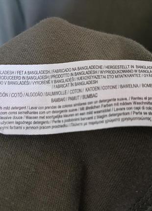 Лонгслив цвета хаки 5