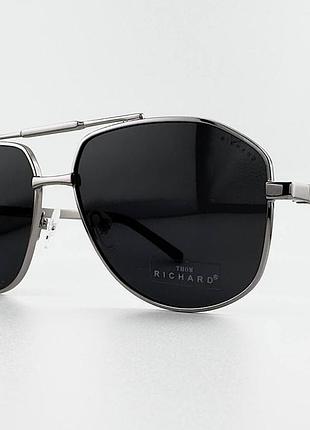 Чоловічі сонцезахисні окуляри thom richard tr9076 col.04-p1 polarized з поляризацією, авіатори з флексами
