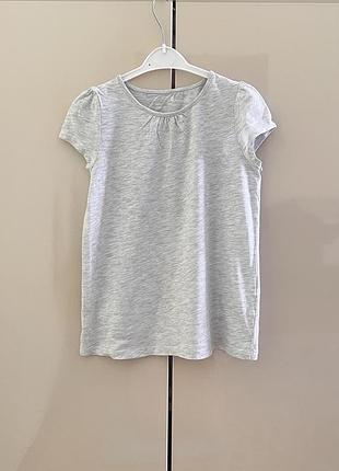 Сіра базова футболка h&m 134-140 розміру