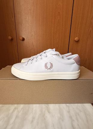 Кожаные кроссовки, кеды, fred perry, премиум бренд