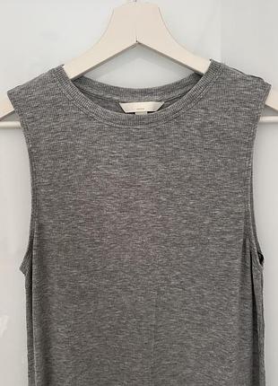 Платье в рубчик h&m 2