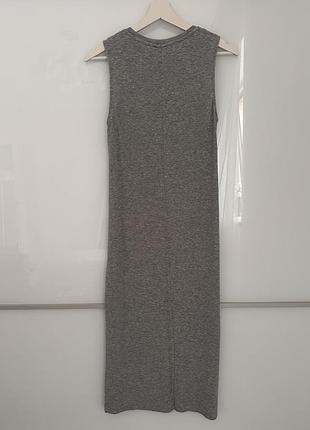 Платье в рубчик h&m 3