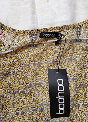 Платье мини туника boohoo s 3
