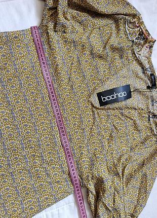 Платье мини туника boohoo s 5