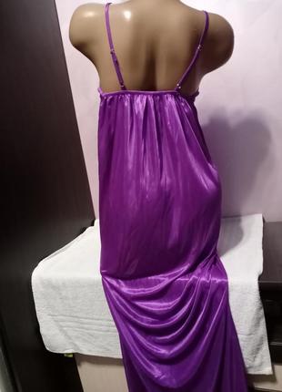 Красивая фиолетовая ночнушка2 фото