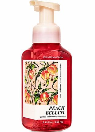 Мило-пінка для рук peach bellini bath&body works