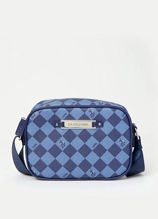 Блакитна сумка us. polo assn.