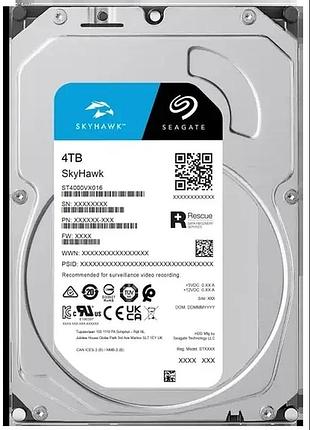 Жесткий диск внутренний seagate skyhawk st4000vx016 4тб
