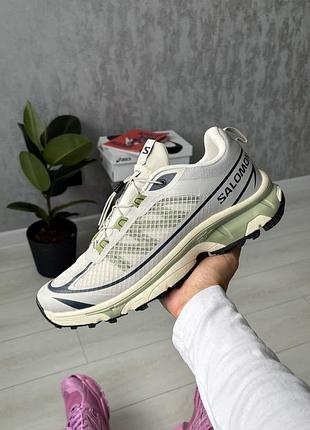 Чоловічі кросівки salomon xt-6 ft beige olive