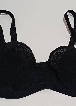 Бюстгальтер чорний сіточка primark